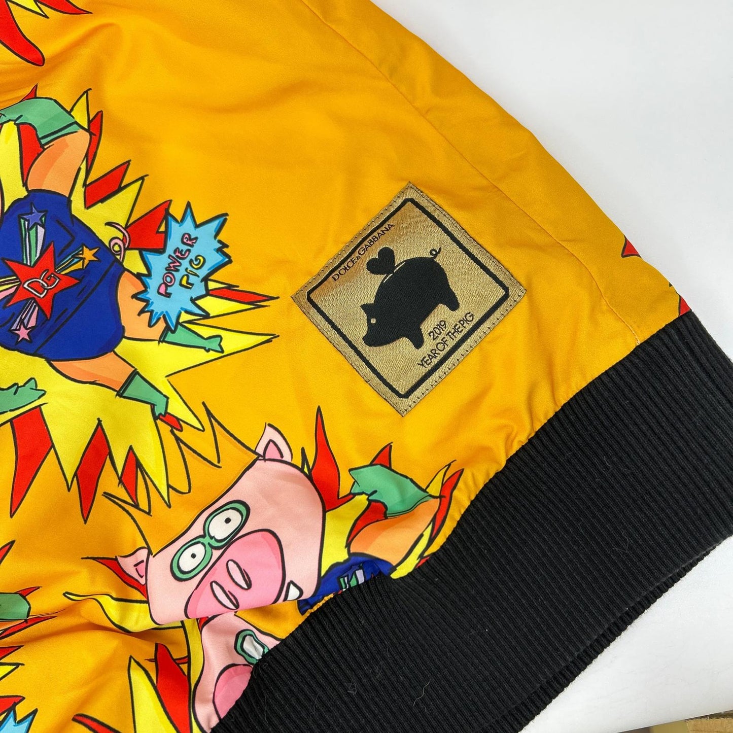 DOLCE&GABBANA ドルチェアンドガッバーナ イエロー JZ-G9JQ3T マヨリカ柄 パーカー トップス