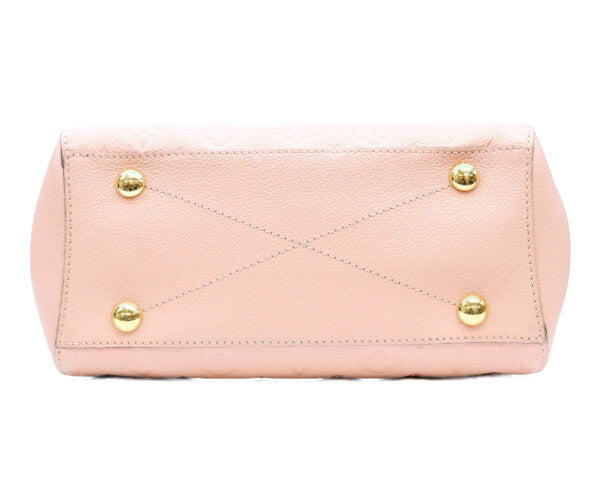 LOUIS VUITTON ルイヴィトン 17年 ピンク M44123 モノグラム アンプラント モンテーニュBB ショルダーバッグ