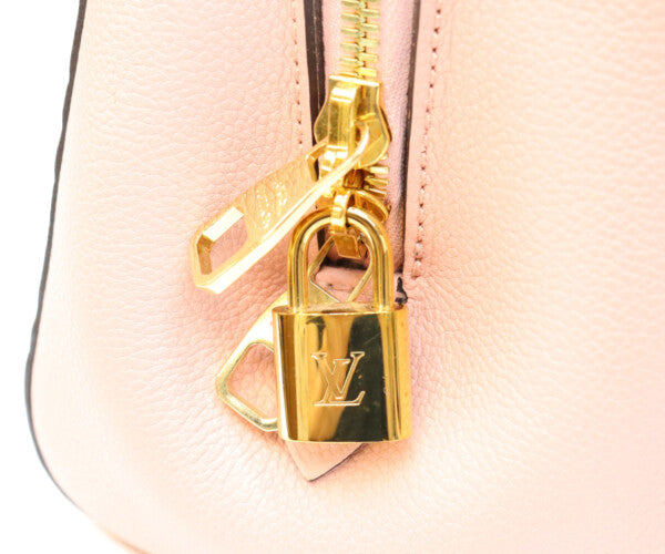 LOUIS VUITTON ルイヴィトン 17年 ピンク M44123 モノグラム アンプラント モンテーニュBB ショルダーバッグ