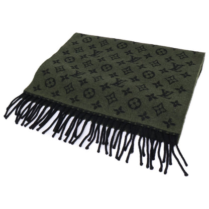 LOUIS VUITTON ルイヴィトン M76237 エシャルプ・モノグラム グラディエント ウール/カシミヤ フリンジ マフラー