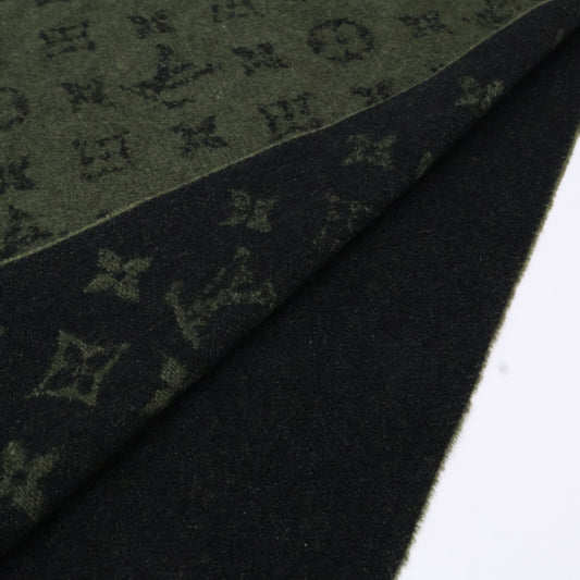 LOUIS VUITTON ルイヴィトン M76237 エシャルプ・モノグラム グラディエント ウール/カシミヤ フリンジ マフラー