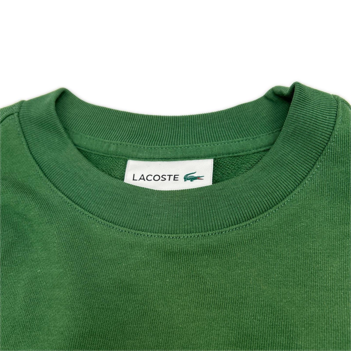 Lacoste ラコステ グリーン イラスト スウェット トップス