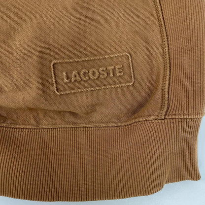 Lacoste ラコステ ブラウン プルオーバー パーカー トップス