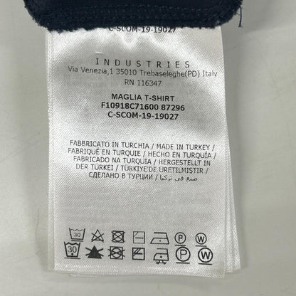 MONCLER モンクレール ネイビーMAGLIA スリムフィット半袖 Tシャツ トップス