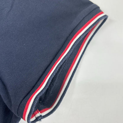MONCLER モンクレール ネイビーMAGLIA スリムフィット半袖 Tシャツ トップス