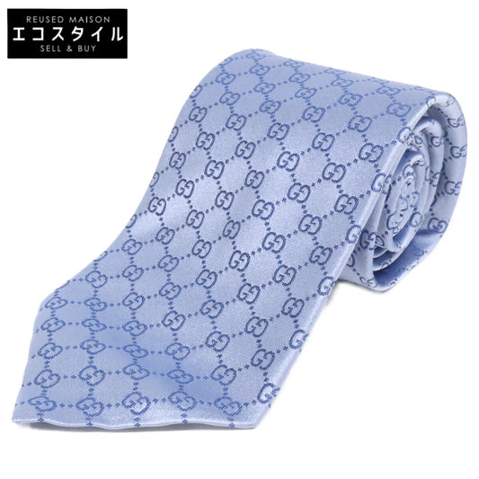 GUCCI 【Excellent condition/domestic authorized】GG-pattern silk tie