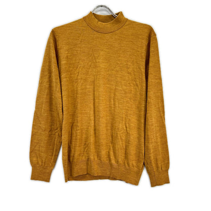 TOMORROWLAND トゥモローランド 25AW マスタード 63-02-54-02005 tricot スーパーファインメリノウール モックネックプルオーバー トップス