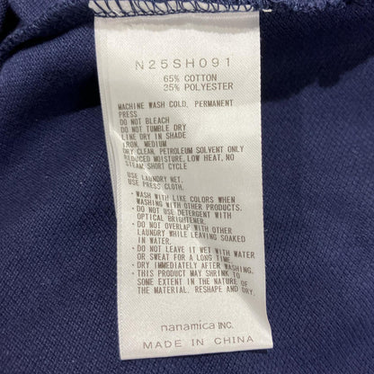 THE NORTH FACE PURPLE LABEL ザ ノースフェイス パープルレーベル 25SS N25SH091 ネイビー モスステッチフィールドビッグポロ トップス