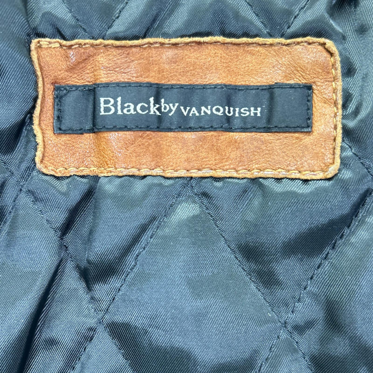 Black by VANQUISH ブラック バイ バンキッシュ 110-163-1000-006 ブラウン ダブルライダースジャケット ジャケット