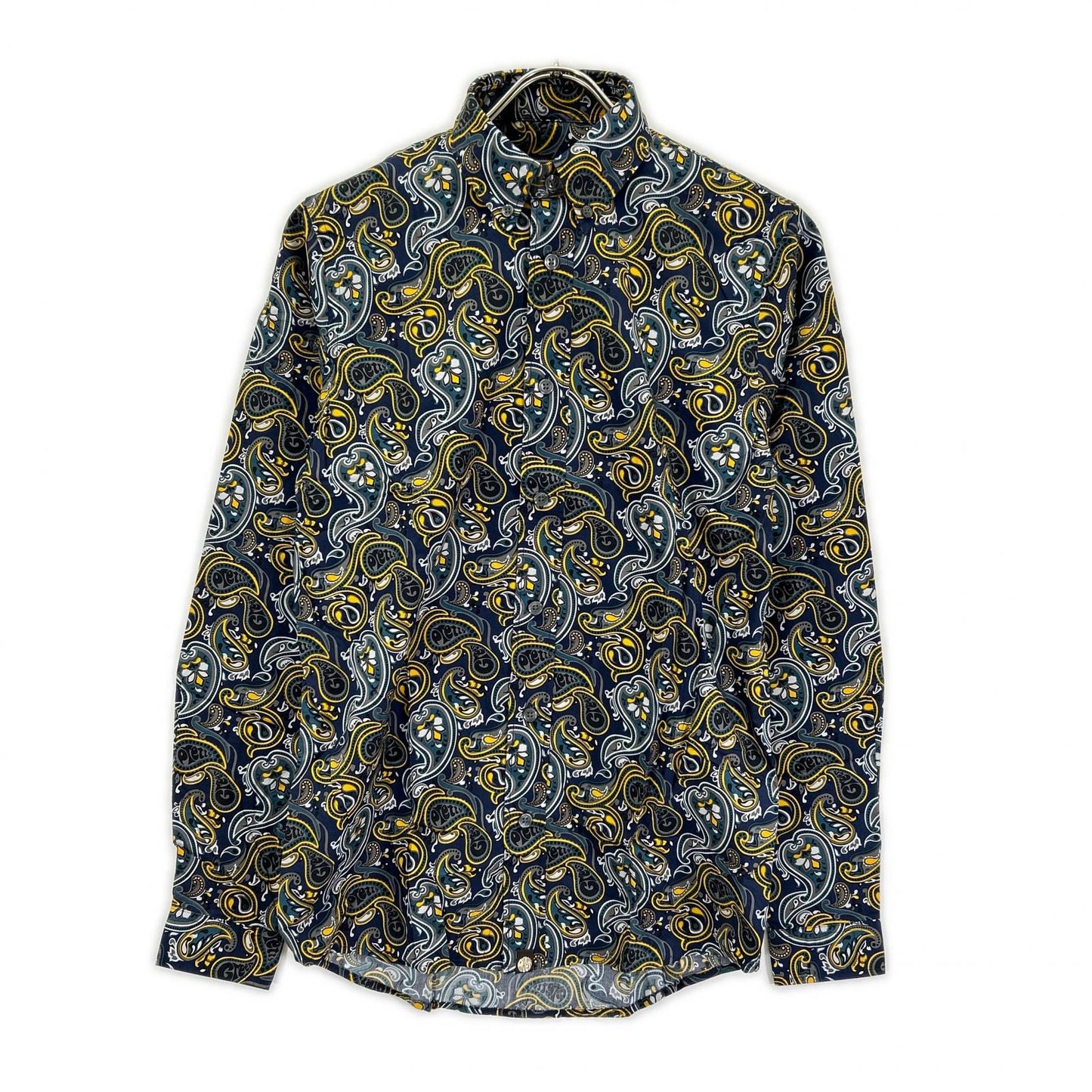その他ブランド 【Pretty Green】ペイズリー柄 長袖シャツ トップス