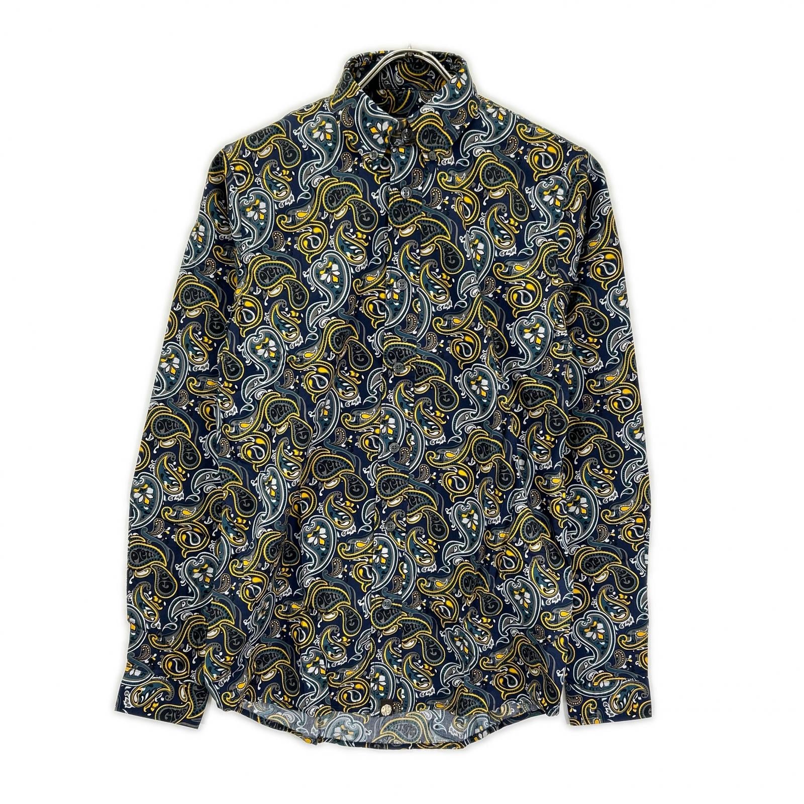 その他ブランド 【Pretty Green】ペイズリー柄 長袖シャツ トップス