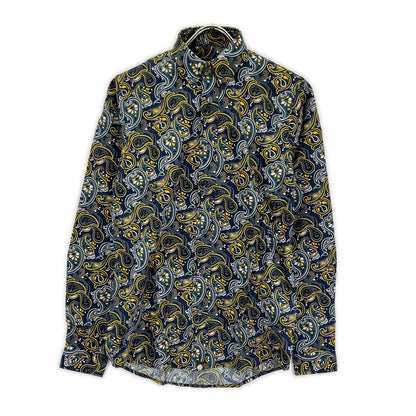 その他ブランド 【Pretty Green】ペイズリー柄 長袖シャツ トップス