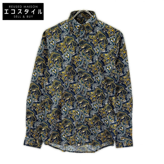 その他ブランド 【Pretty Green】ペイズリー柄 長袖シャツ トップス
