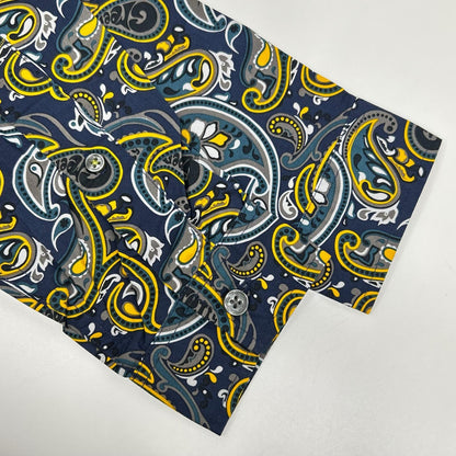その他ブランド 【Pretty Green】ペイズリー柄 長袖シャツ トップス