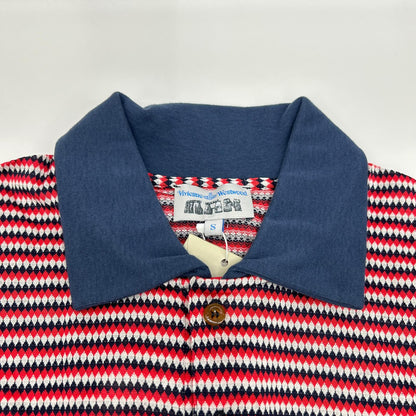 Vivienne Westwood MAN ヴィヴィアンウエストウッドマン 4747-8404 総柄 ポロシャツ トップス