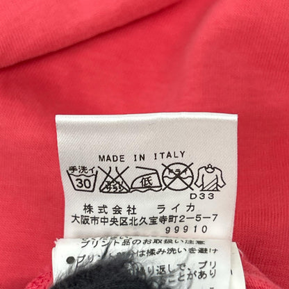 Vivienne Westwood MAN ヴィヴィアンウエストウッドマン 4747-8611 ピンク プリント 半袖 Tシャツ トップス