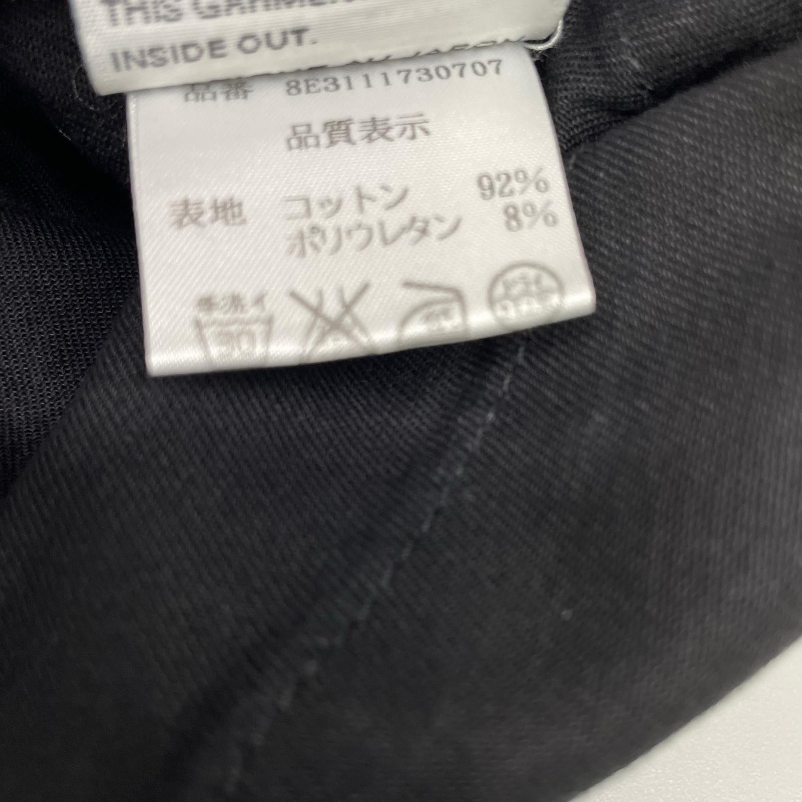 DIOR ディオール 08ss　クリス期　初期　8E3111730707 ブラック スキニーパンツ ボトムス