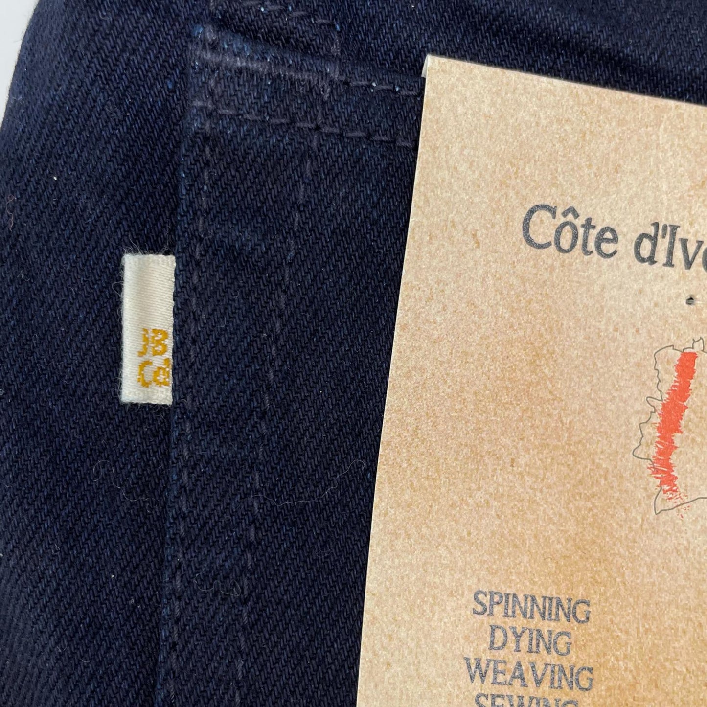 JAPAN BLUE JEANS ジャパンブルージーンズ JB0463J コートジボワール綿 ネイビー デニム ボトムス