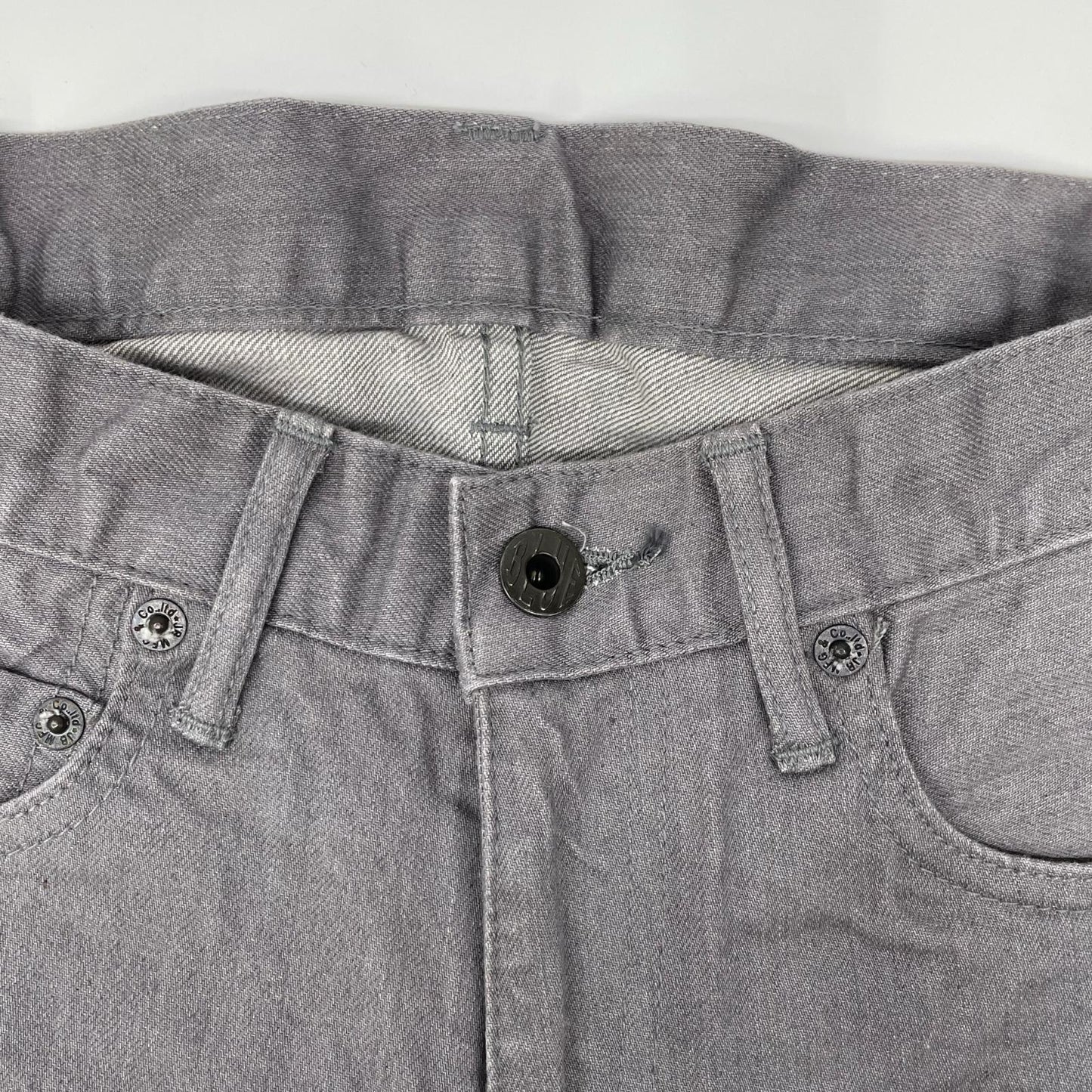 JAPAN BLUE JEANS ジャパンブルージーンズ JB3100 グレー ストレートデニム ボトムス