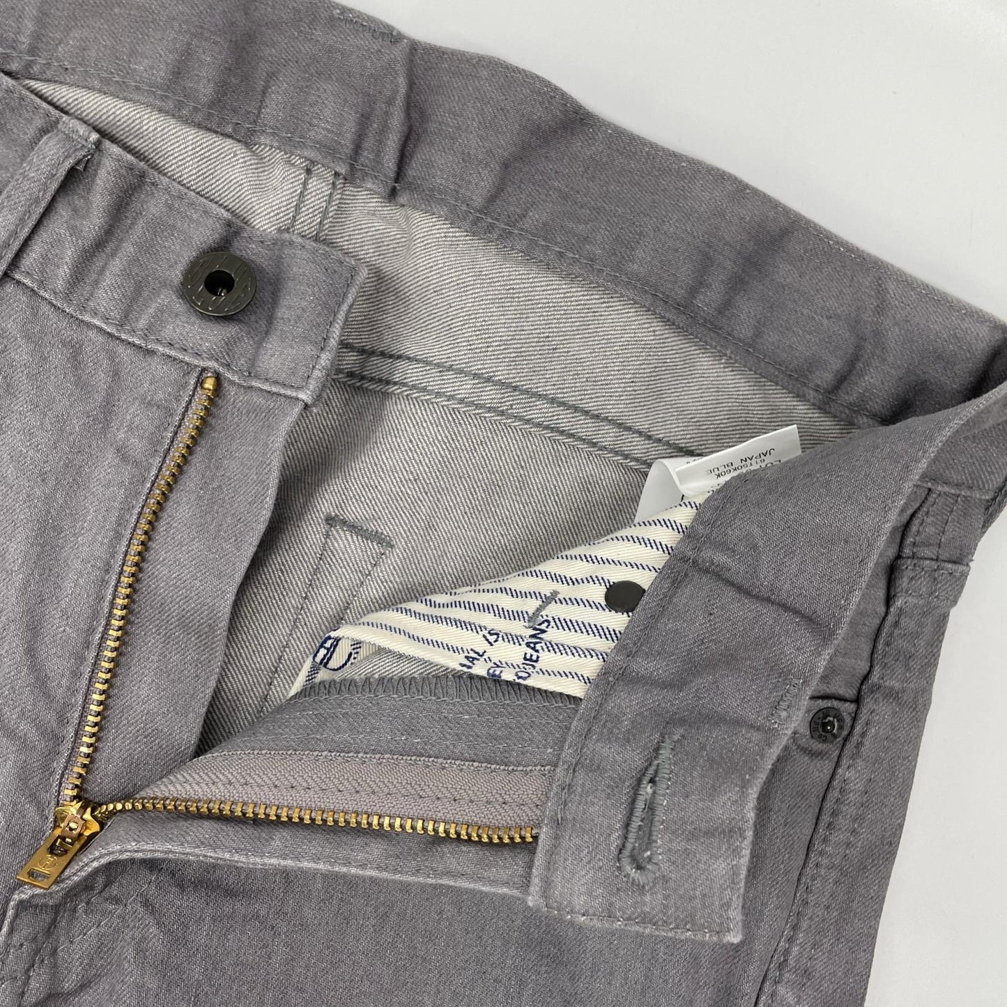 JAPAN BLUE JEANS ジャパンブルージーンズ JB3100 グレー ストレートデニム ボトムス