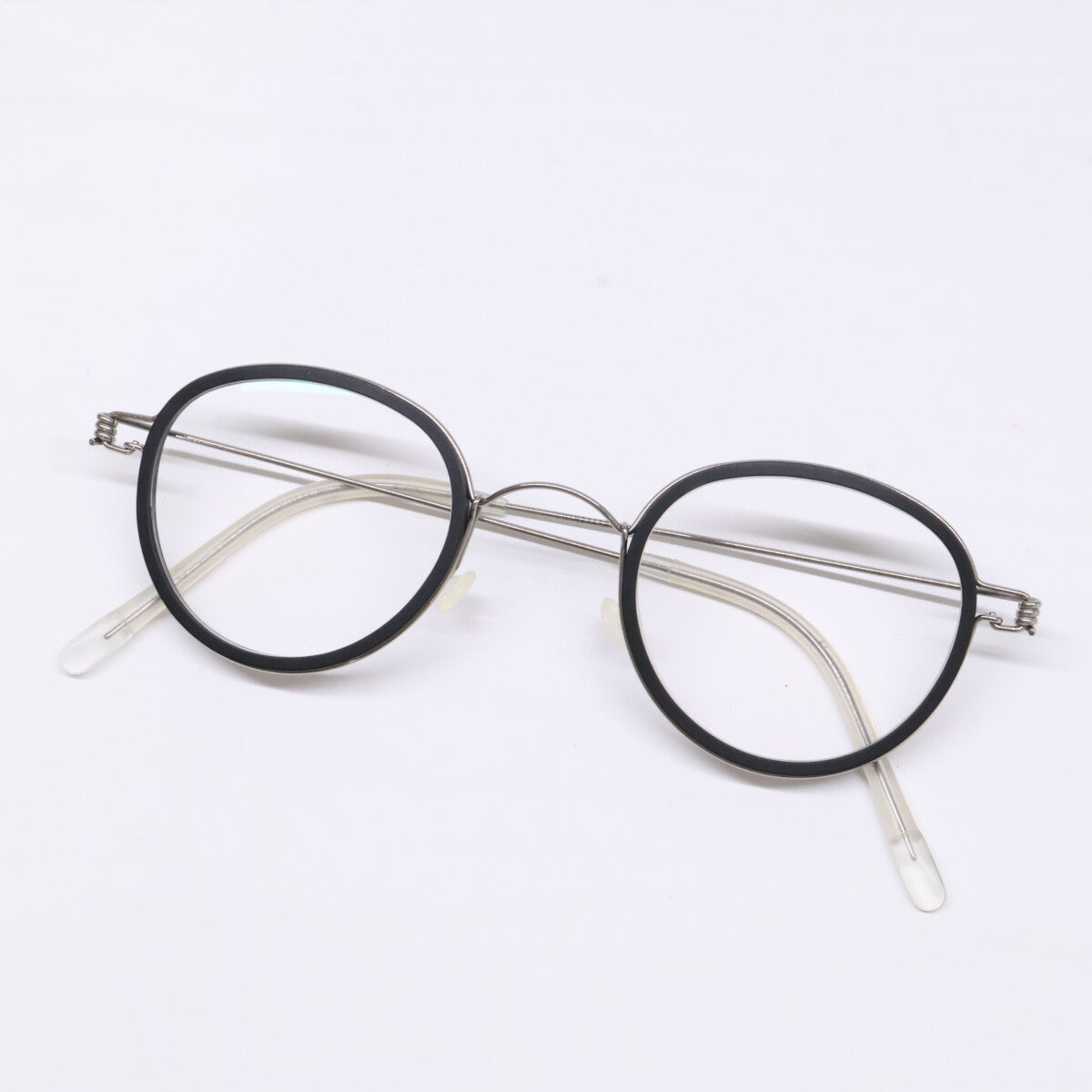 LINDBERG リンドバーグ 【美品】096/DEA1 JACKIE Col.P10 ジャッキー 度入りレンズ ボストンシェイプ アイウェア 眼鏡