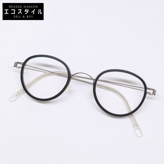 LINDBERG リンドバーグ 【美品】096/DEA1 JACKIE Col.P10 ジャッキー 度入りレンズ ボストンシェイプ アイウェア 眼鏡