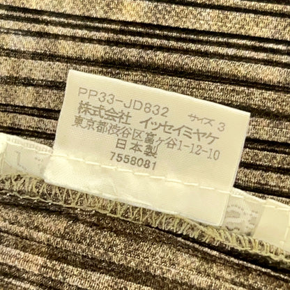 PLEATS PLEASE プリーツプリーズ PP33-JD832 パイソン柄 ジャケット ジャケット