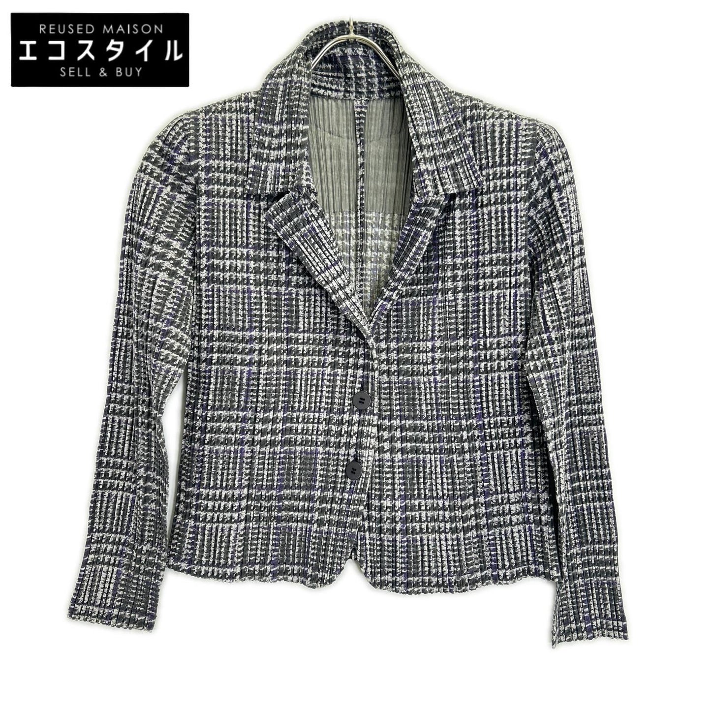 PLEATS PLEASE プリーツプリーズ PP83-JD457 プリーツ シングルジャケット ジャケット