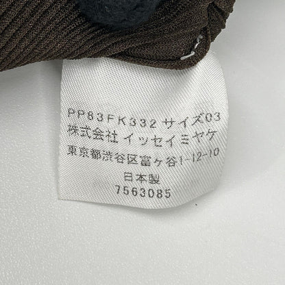PLEATS PLEASE プリーツプリーズ PP83FK332 ブラウン 半袖カットソー トップス