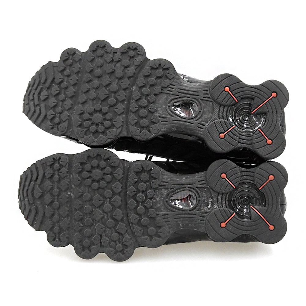 NIKE ナイキ Shox TL Black/Metallic Hematite/Max Orange/Black スニーカー シューズ メンズ ブラック 27.5cm AV3595-002 シューズ