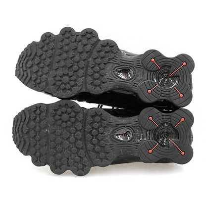 NIKE ナイキ Shox TL Black/Metallic Hematite/Max Orange/Black スニーカー シューズ メンズ ブラック 27.5cm AV3595-002 シューズ