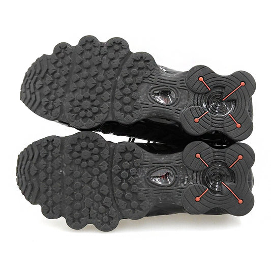 NIKE ナイキ Shox TL Black/Metallic Hematite/Max Orange/Black スニーカー シューズ メンズ ブラック 27.5cm AV3595-002 シューズ