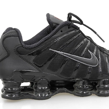 NIKE ナイキ Shox TL Black/Metallic Hematite/Max Orange/Black スニーカー シューズ メンズ ブラック 27.5cm AV3595-002 シューズ