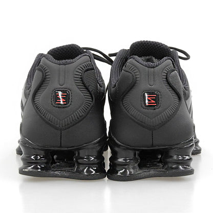 NIKE ナイキ Shox TL Black/Metallic Hematite/Max Orange/Black スニーカー シューズ メンズ ブラック 27.5cm AV3595-002 シューズ