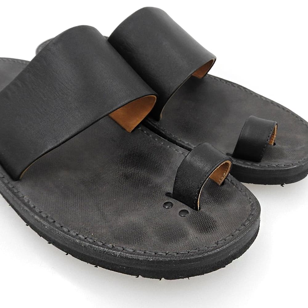 TOKYO SANDALS トーキョーサンダル THUMB RING SANDAL サンダル シューズ メンズ ブラック 9 TS-C14 シューズ