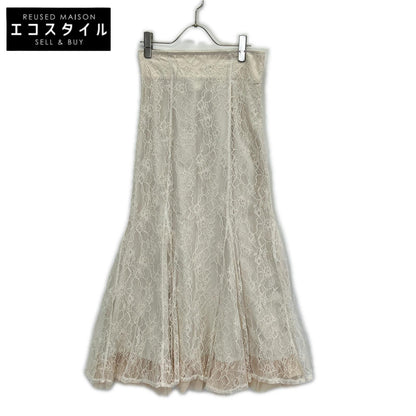 MERCURYDUO MercuryDuo 002520801401-02 Mermaid skirt with hem tulle lace skirt