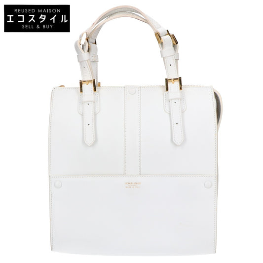 GIORGIOARMANI ジョルジオアルマーニ YGWN25 レザー ハンドバッグ