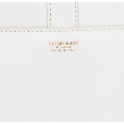 GIORGIOARMANI Giorgio Armani YGWN25 Leather Handbag