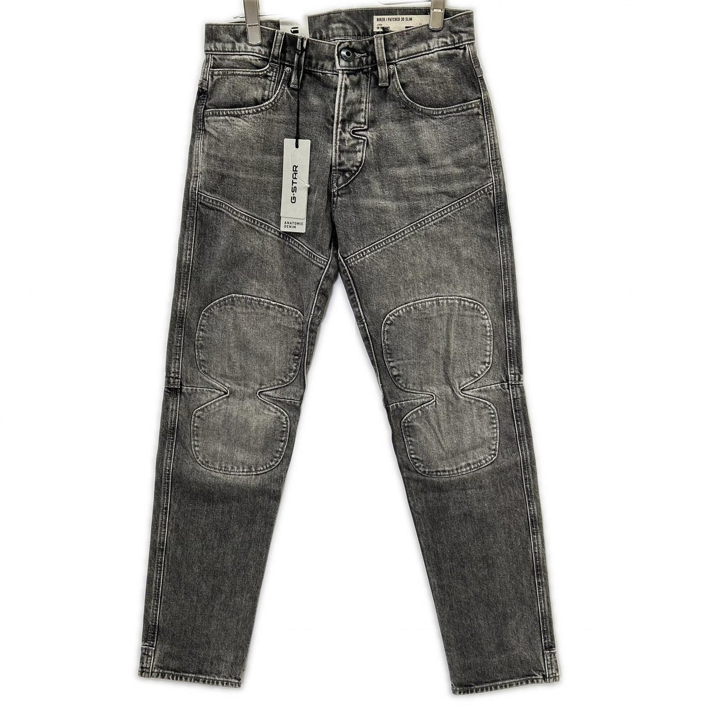 G-STAR RAW ジースターロゥ D28500-E206-H095 61 体裁断バイカーディテールスリムテーパードジーンズ ボトムス