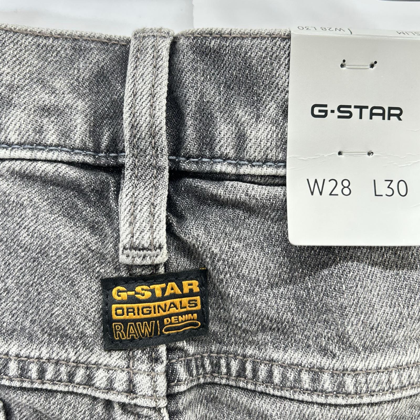 G-STAR RAW ジースターロゥ D28500-E206-H095 61 体裁断バイカーディテールスリムテーパードジーンズ ボトムス