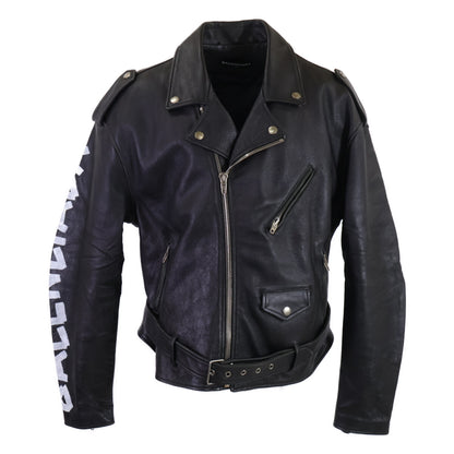 BALENCIAGA Balenciaga [Domestic authentic] 485711 Painted Biker jacket