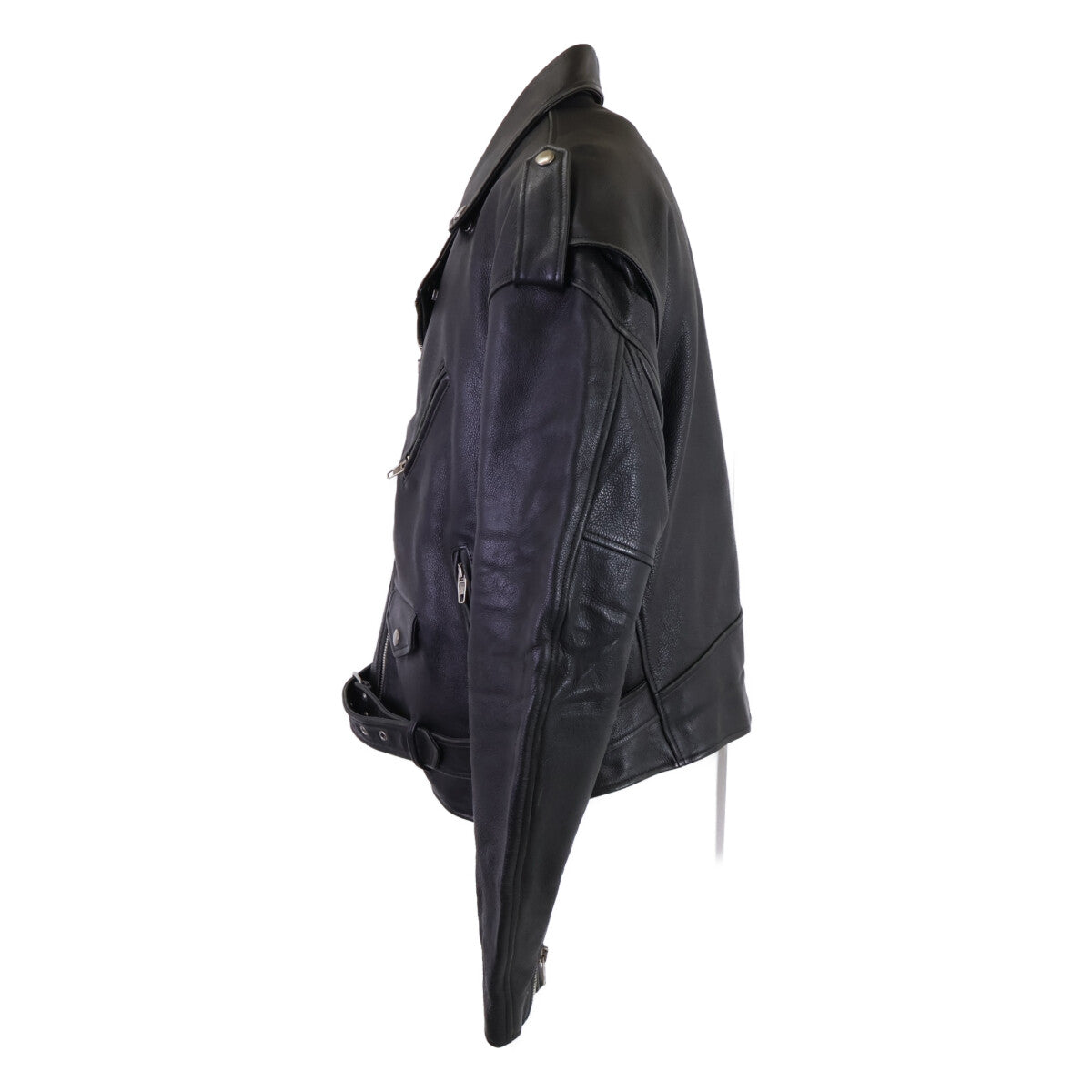 BALENCIAGA Balenciaga [Domestic authentic] 485711 Painted Biker jacket