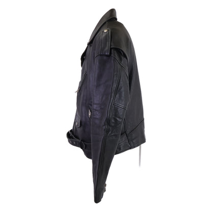 BALENCIAGA Balenciaga [Domestic authentic] 485711 Painted Biker jacket
