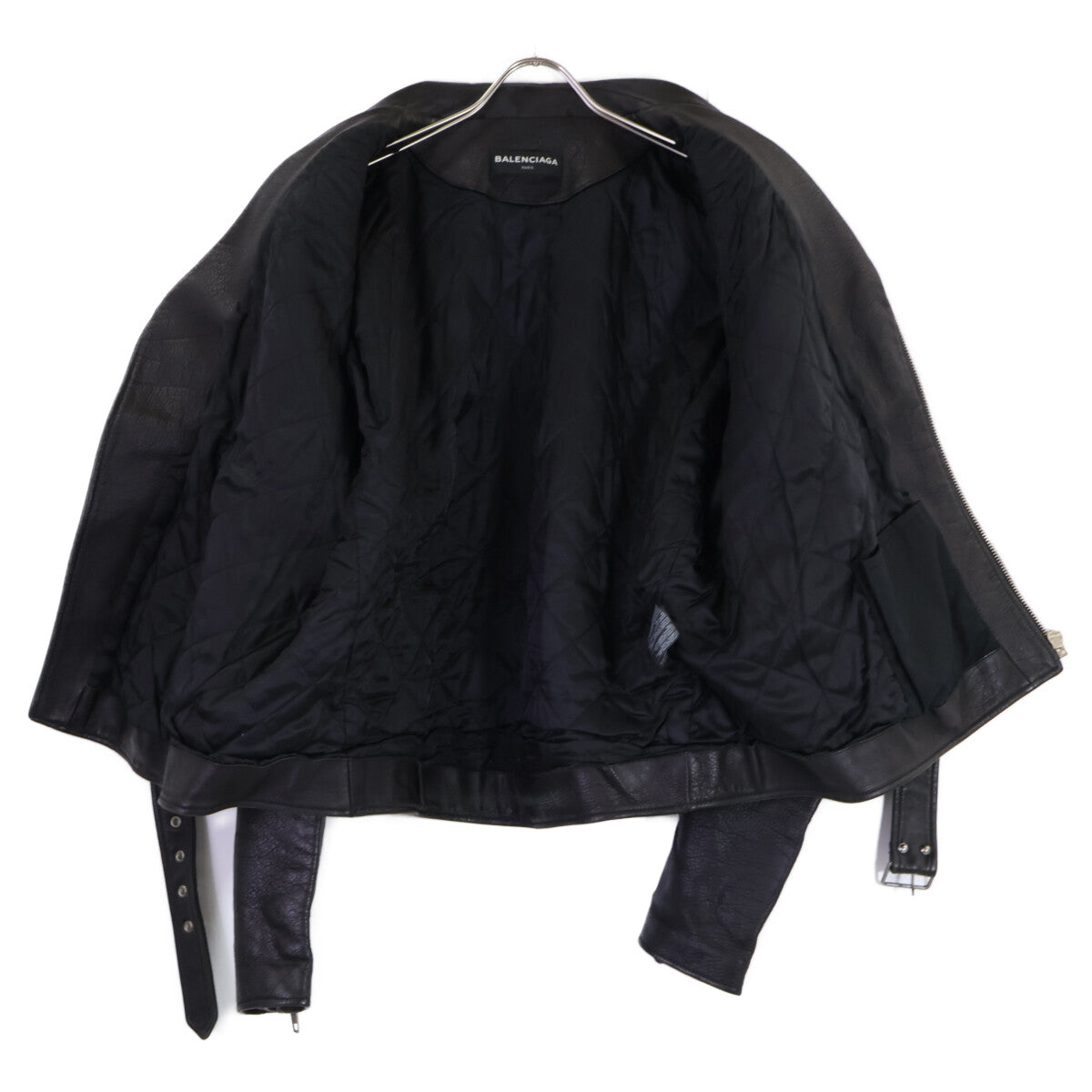 BALENCIAGA Balenciaga [Domestic authentic] 485711 Painted Biker jacket