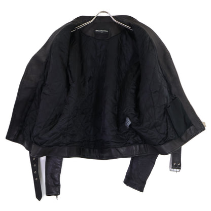 BALENCIAGA Balenciaga [Domestic authentic] 485711 Painted Biker jacket