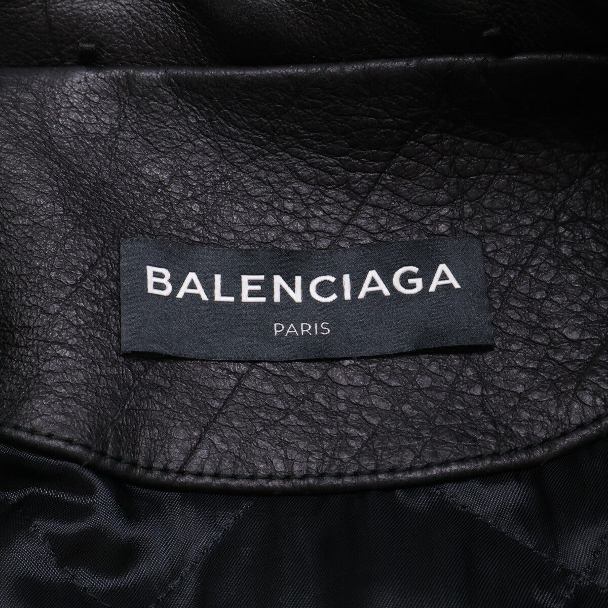 BALENCIAGA Balenciaga [Domestic authentic] 485711 Painted Biker jacket
