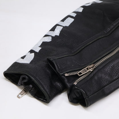 BALENCIAGA Balenciaga [Domestic authentic] 485711 Painted Biker jacket