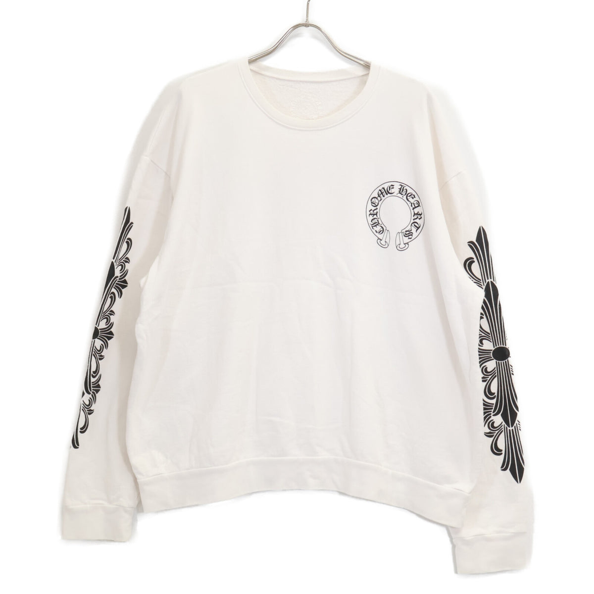 Chrome Hearts [Official domestic] Horseshoe crew-neck sweatshirt