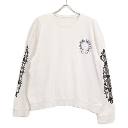 Chrome Hearts [Official domestic] Horseshoe crew-neck sweatshirt