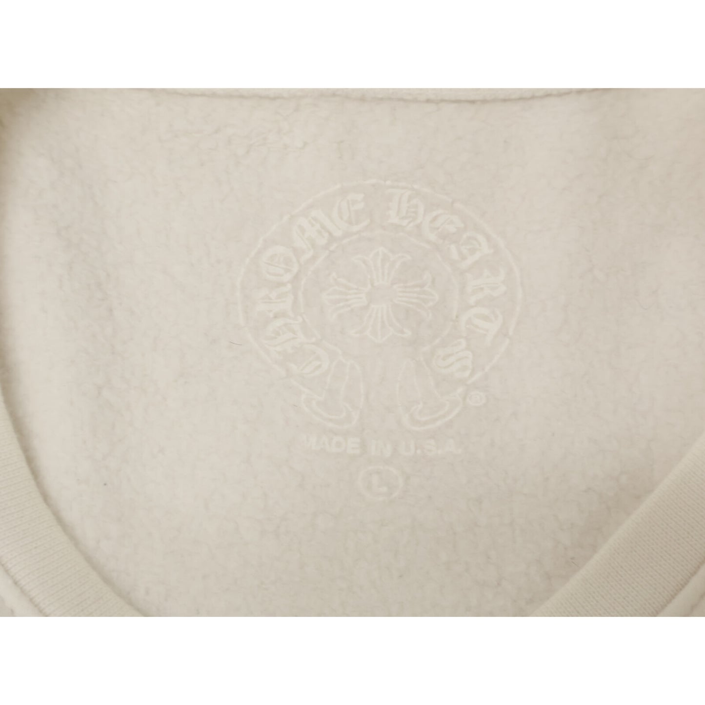 Chrome hearts クロムハーツ 【国内正規】ホースシュー クルーネック スウェットシャツ トップス